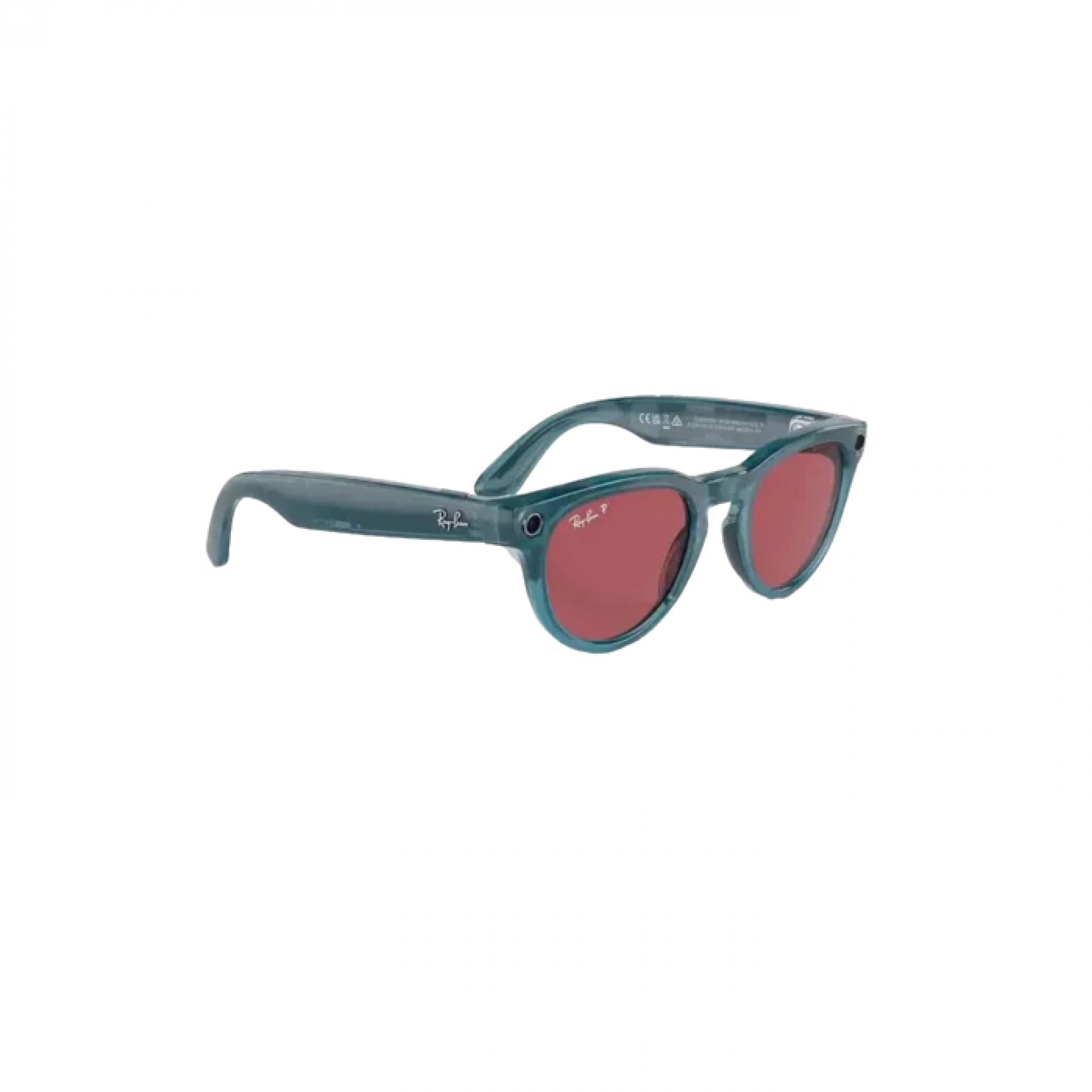 Смарт-очки Ray-Ban Meta Headliner Shiny Jeans Frame/Dusty Red Lenses (RW4009 66985Q 50-23)
